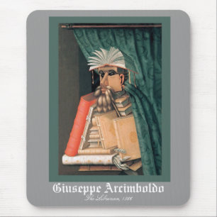Giuseppe Arcimboldo - der Bibliothekar Mousepad
