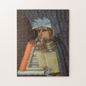 Giuseppe Arcimboldo - Der Bibliothekar Puzzle (Vertikal)