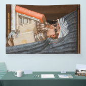 Giuseppe Arcimboldo - Die Bibliothekare Banner (Messe)