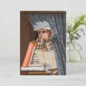 Giuseppe Arcimboldo - Die Bibliothekare Einladung (Stehend Vorderseite)