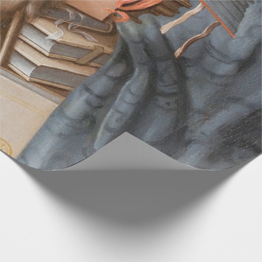 Giuseppe Arcimboldo - Die Bibliothekare Geschenkpapier (Ecke)