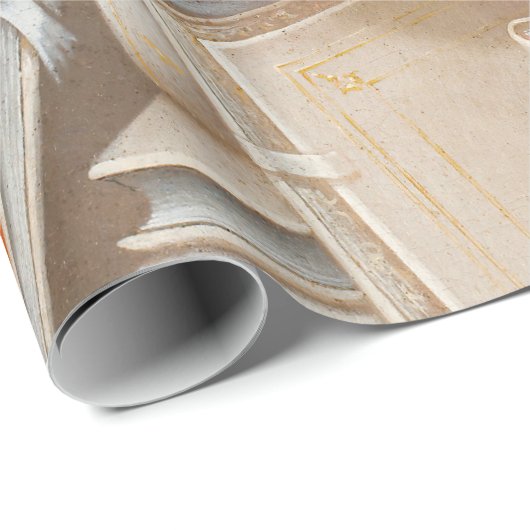 Giuseppe Arcimboldo - Die Bibliothekare Geschenkpapier (Rolleneckpunkt)