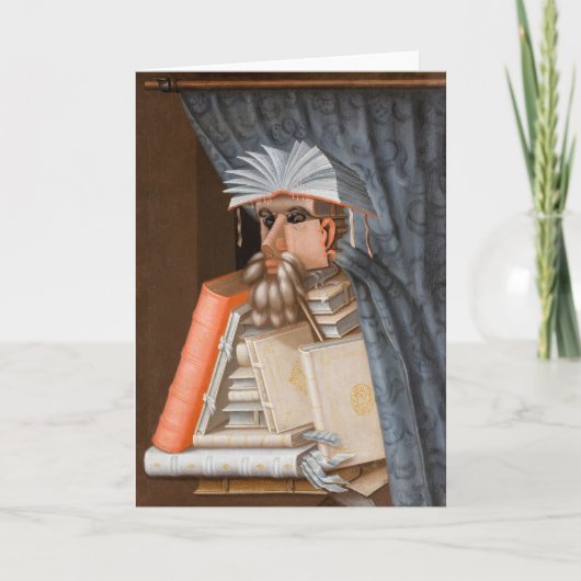 Giuseppe Arcimboldo - Die Bibliothekare Karte (Vorderseite)