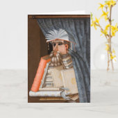 Giuseppe Arcimboldo - Die Bibliothekare Karte (Gelbe Blume)