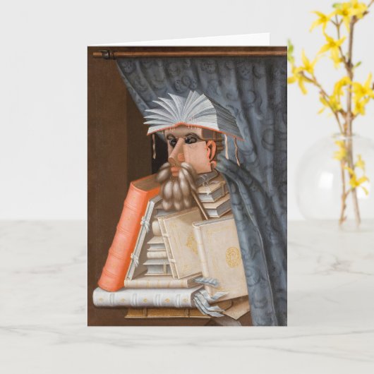 Giuseppe Arcimboldo - Die Bibliothekare Karte (Gelbe Blume)