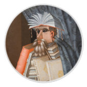 Giuseppe Arcimboldo - Die Bibliothekare Keramikknauf (Vorderseite)