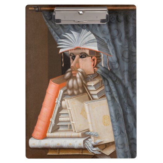 Giuseppe Arcimboldo - Die Bibliothekare Klemmbrett (Vorderseite)