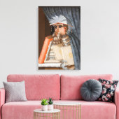 Giuseppe Arcimboldo - Die Bibliothekare Leinwanddruck (Insitu (Wohnzimmer))