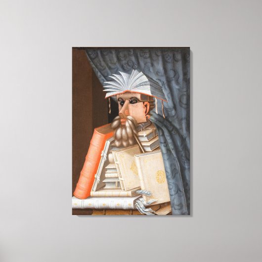 Giuseppe Arcimboldo - Die Bibliothekare Leinwanddruck (Vorderseite)