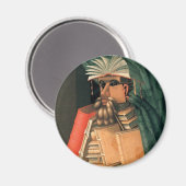 Giuseppe Arcimboldo - Die Bibliothekare Magnet (Vorderseite/Rückseite)