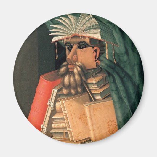 Giuseppe Arcimboldo - Die Bibliothekare Magnet (Vorne)