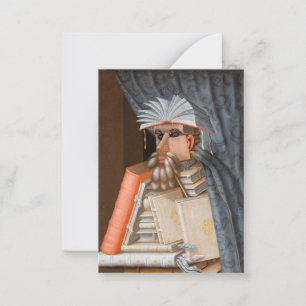 Giuseppe Arcimboldo - Die Bibliothekare Mitteilungskarte