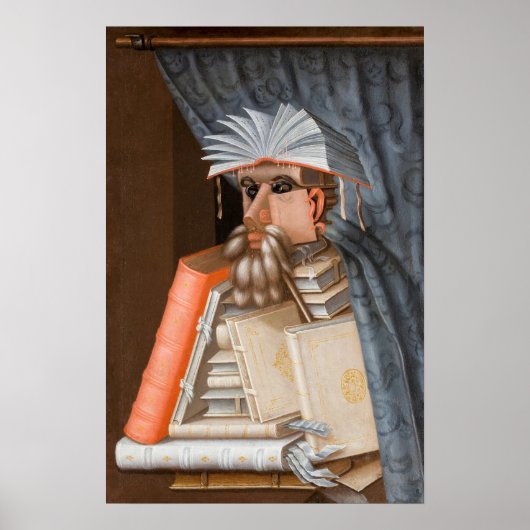 Giuseppe Arcimboldo - Die Bibliothekare Poster (Vorne)