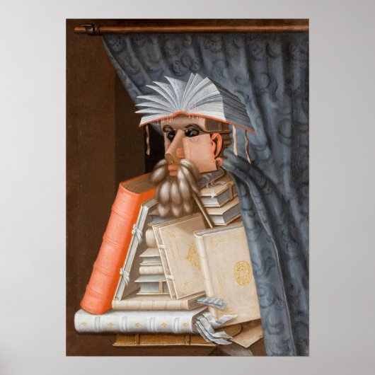 Giuseppe Arcimboldo - Die Bibliothekare Poster (Vorne)