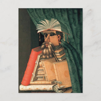 Giuseppe Arcimboldo - Die Bibliothekare Postkarte