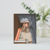 Giuseppe Arcimboldo - Die Bibliothekare Postkarte (Stehend Vorderseite)