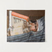 Giuseppe Arcimboldo - Die Bibliothekare Wandteppich (Vorderseite (Horizontal))