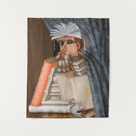 Giuseppe Arcimboldo - Die Bibliothekare Wandteppich (Vorderseite)