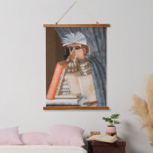 Giuseppe Arcimboldo - Die Bibliothekare Wandteppich Mit Holzrahmen (Schlafzimmer)