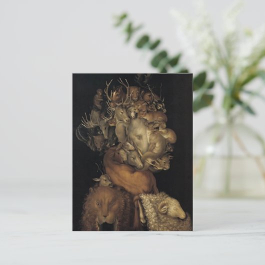 Giuseppe Arcimboldo - Erde Postkarte (Stehend Vorderseite)