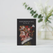 Giuseppe Arcimboldo - Florist, Kunsthistoriker Visitenkarte (Stehend Vorderseite)