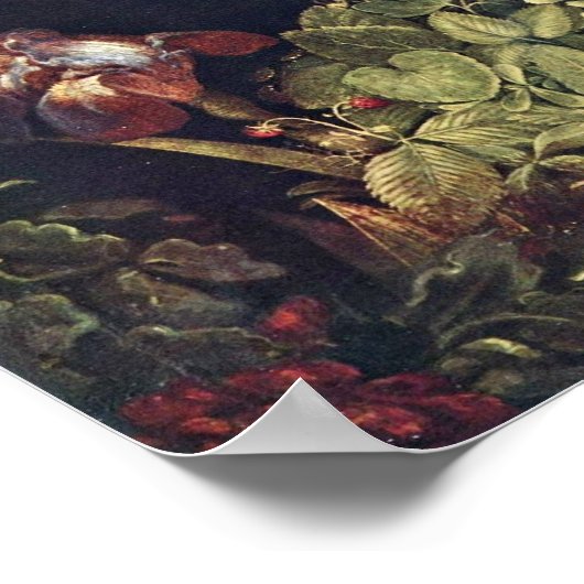 Giuseppe Arcimboldo - Frühjahr Poster (Ecke)