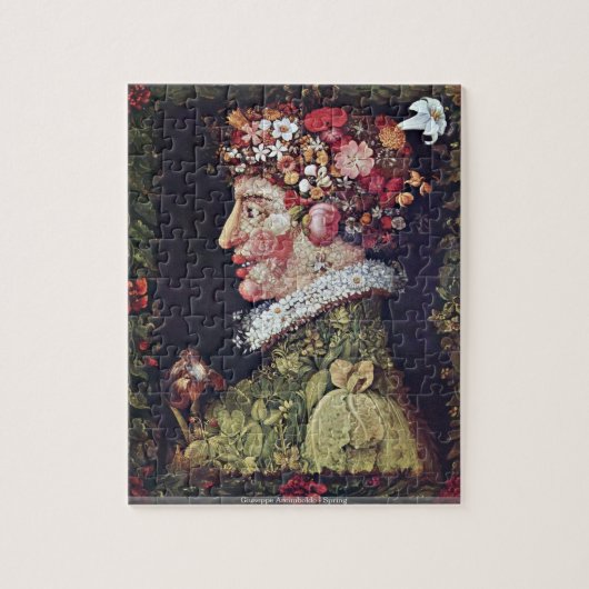 Giuseppe Arcimboldo - Frühlingspuzzlespiel Puzzle (Vertikal)