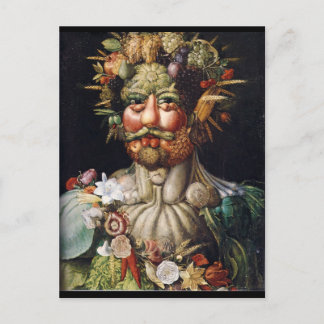 Giuseppe Arcimboldo Gemüsemann (Vertumnus) Postkarte