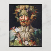 Giuseppe Arcimboldo Gemüsemann (Vertumnus) Postkarte (Vorderseite)