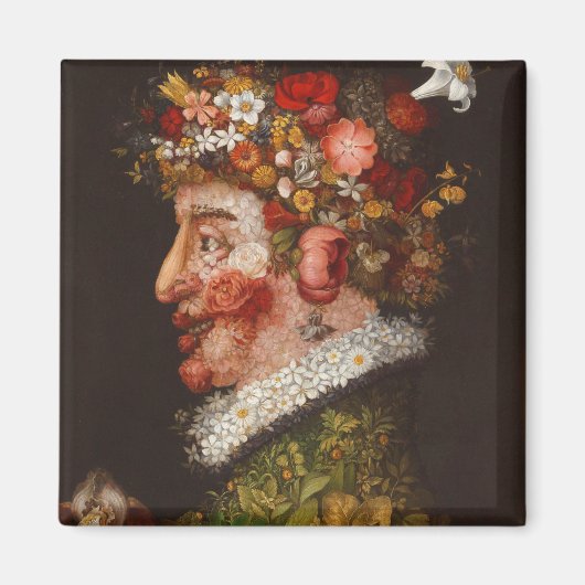 Giuseppe Arcimboldo - La Primavera Magnet (Vorne)