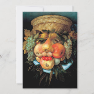 Giuseppe Arcimboldo - Obstkorb Karte
