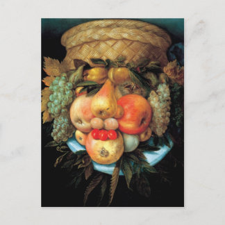 Giuseppe Arcimboldo - Obstkorb Postkarte