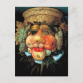 Giuseppe Arcimboldo - Obstkorb Postkarte (Vorderseite)