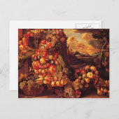 Giuseppe Arcimboldo - Sitzgruppe Sommer Postkarte (Vorne/Hinten)