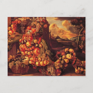 Giuseppe Arcimboldo - Sitzgruppe Sommer Postkarte