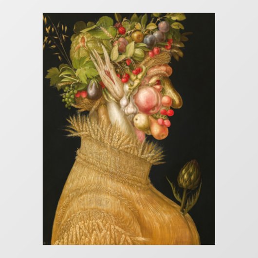 Giuseppe Arcimboldo - Sommer Fensteraufkleber (Blatt)