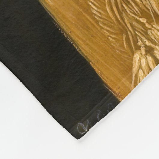 Giuseppe Arcimboldo - Sommer Fleecedecke (Ecke)