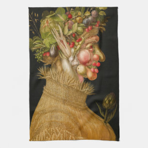 Giuseppe Arcimboldo - Sommer Geschirrtuch