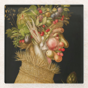 Giuseppe Arcimboldo - Sommer Glasuntersetzer