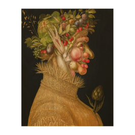 Giuseppe Arcimboldo - Sommer Holzdruck