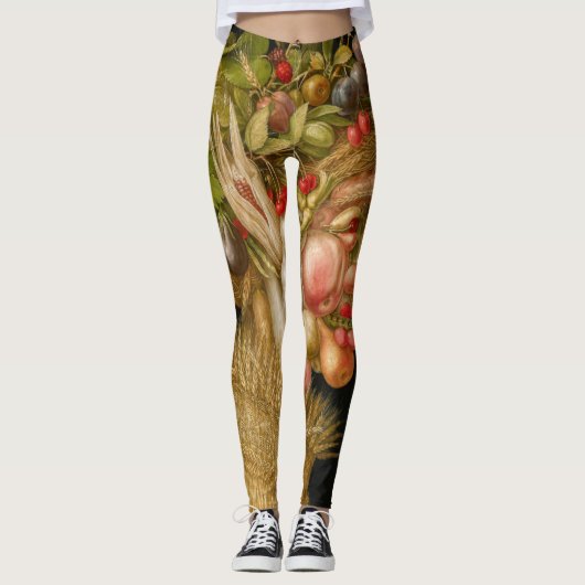 Giuseppe Arcimboldo - Sommer Leggings (Vorderseite)