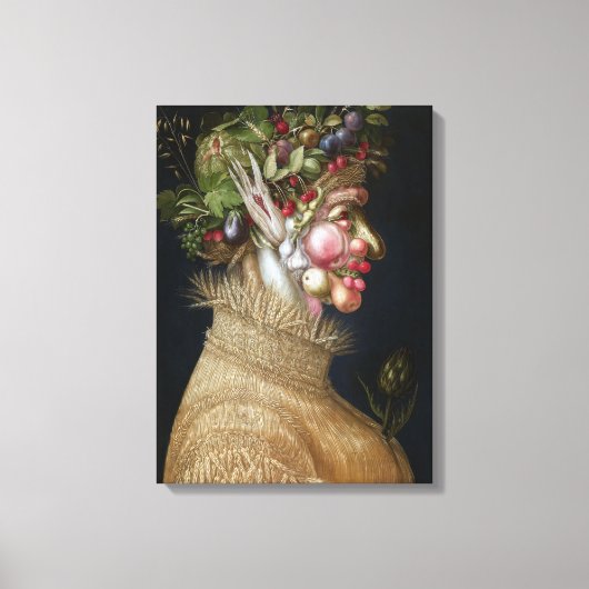 Giuseppe Arcimboldo Sommer Leinwanddruck (Vorderseite)