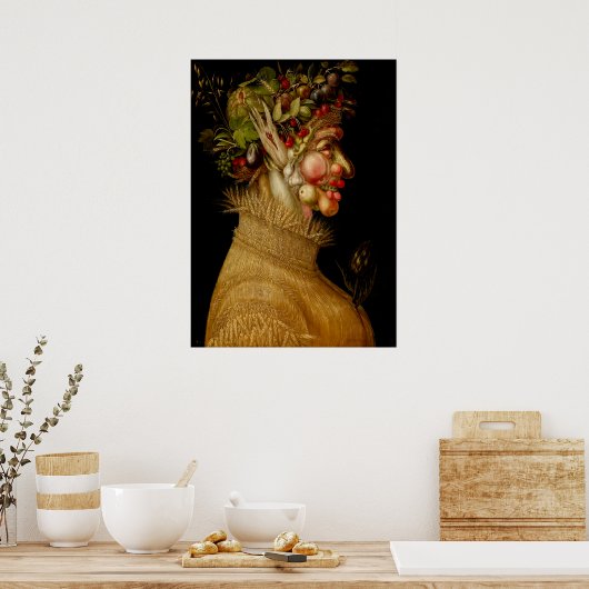 Giuseppe Arcimboldo - Sommer Poster (Küche)