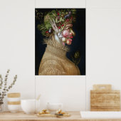 Giuseppe Arcimboldo Sommer Poster (Küche)