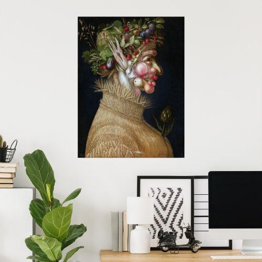 Giuseppe Arcimboldo Sommer Poster (Heimbüro)