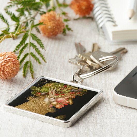 Giuseppe Arcimboldo - Sommer Schlüsselanhänger (Seite)