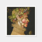 Giuseppe Arcimboldo - Sommer Serviette (Vorderseite)