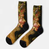 Giuseppe Arcimboldo - Sommer Socken (Linkes Detail)