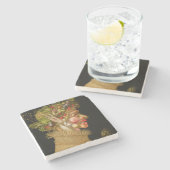 Giuseppe Arcimboldo - Sommer Steinuntersetzer (Seitenansicht)