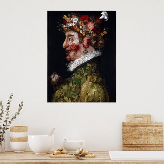 Giuseppe Arcimboldo Spring Poster (Küche)
